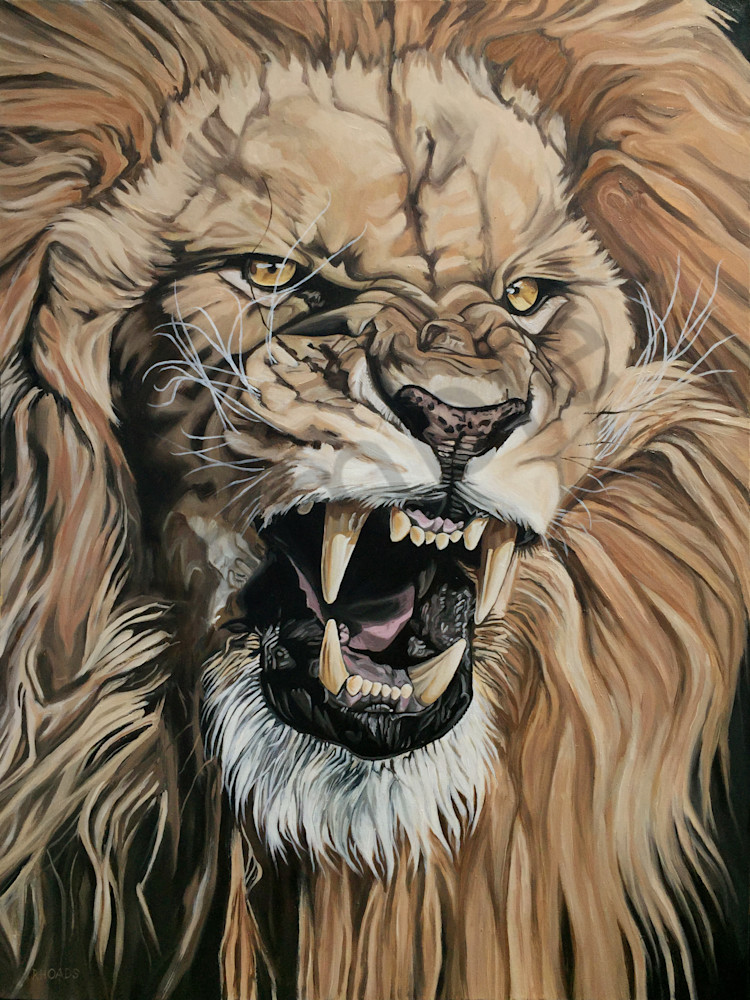 "Jealous Roar" by Nathan Rhoads | Prophetics Gallery