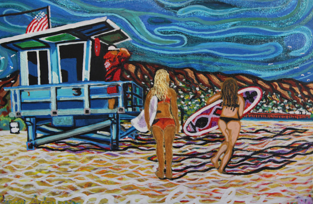 Malibu Surfer Girl