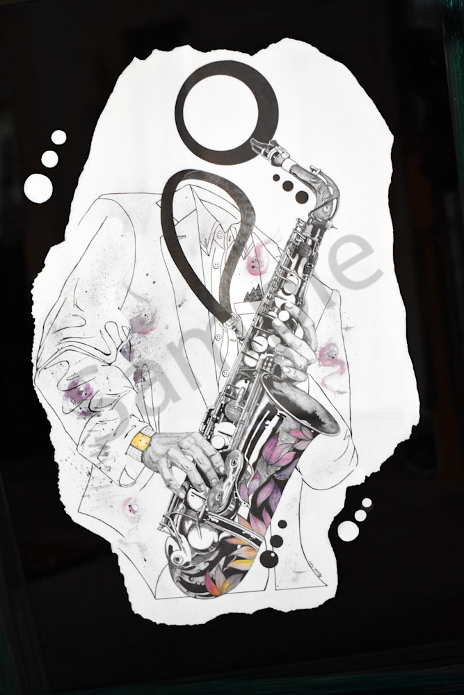 Saxophone Identity Art | thomaselockhart