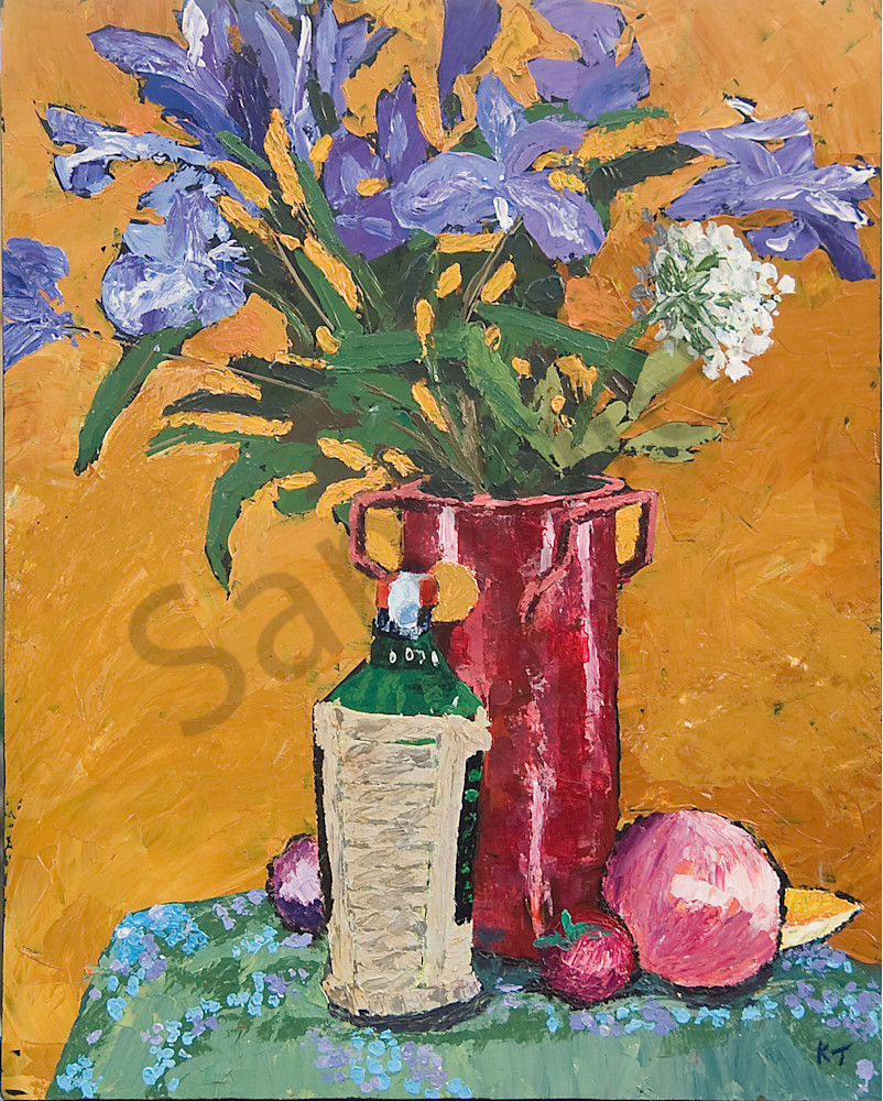 Still Life, Irises Art | Keith Thirgood