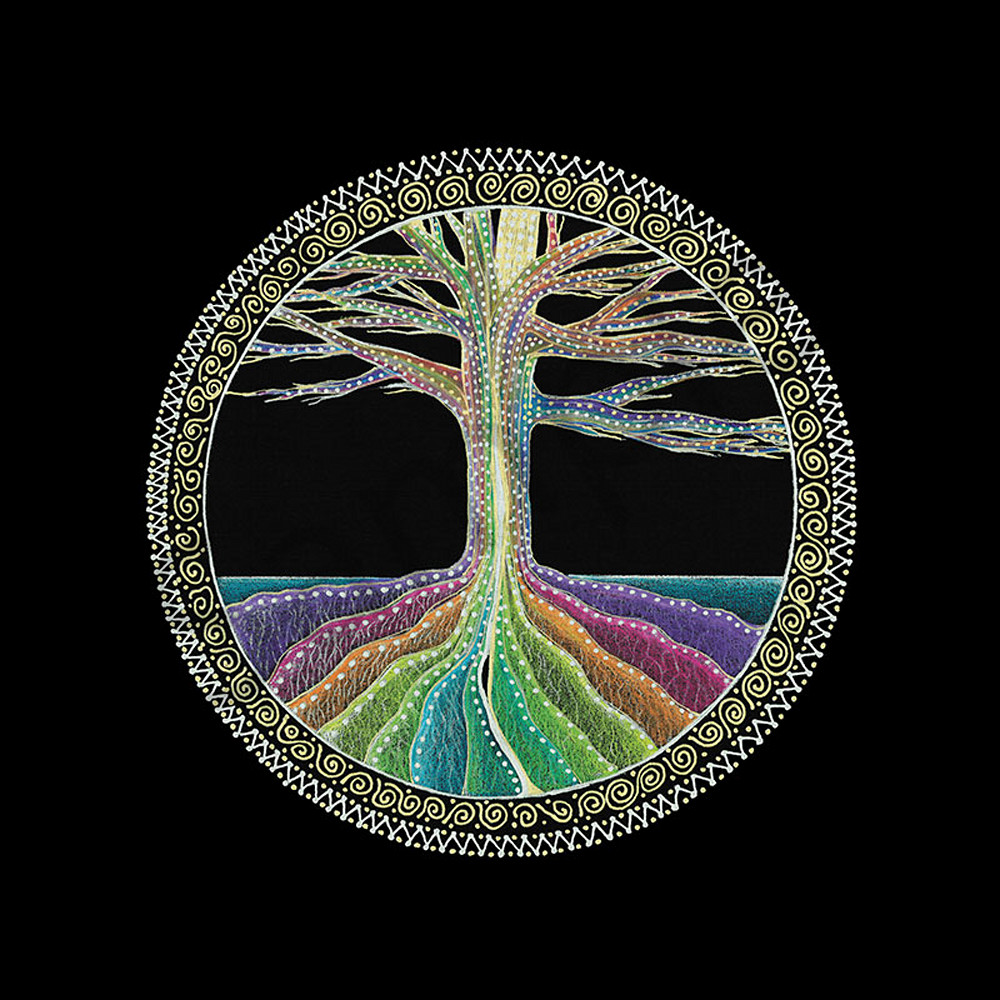 Tree of Life fine art print by Laural Virtues Wauters.
