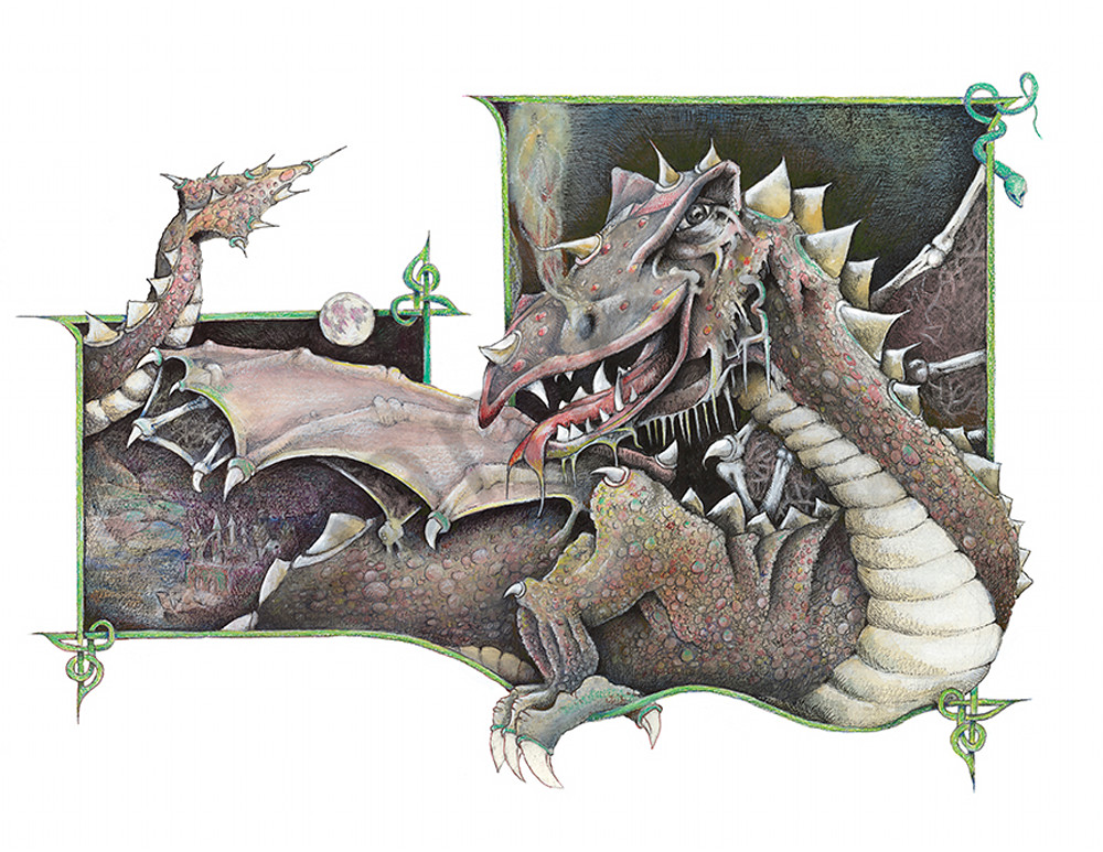 A Dragon With No Name Art | Digital Arts Studio / Fine Art Marketplace