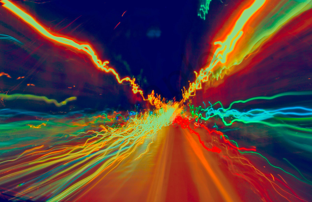 Trails Aboard A Bus|Fine Art Photography by Todd Breitling|Graffiti and Street Photography|Todd Breitling Art