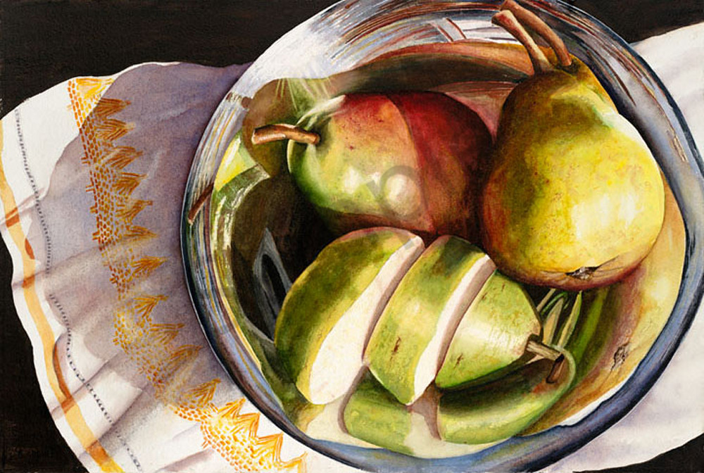 Chandler, pears in bowl, scan, 11/10/11, 1:02 PM,  8C, 9000x11980 (0+0), 150%, Repro 2.2 v2,  1/10 s, R116.0, G81.7, B93.5