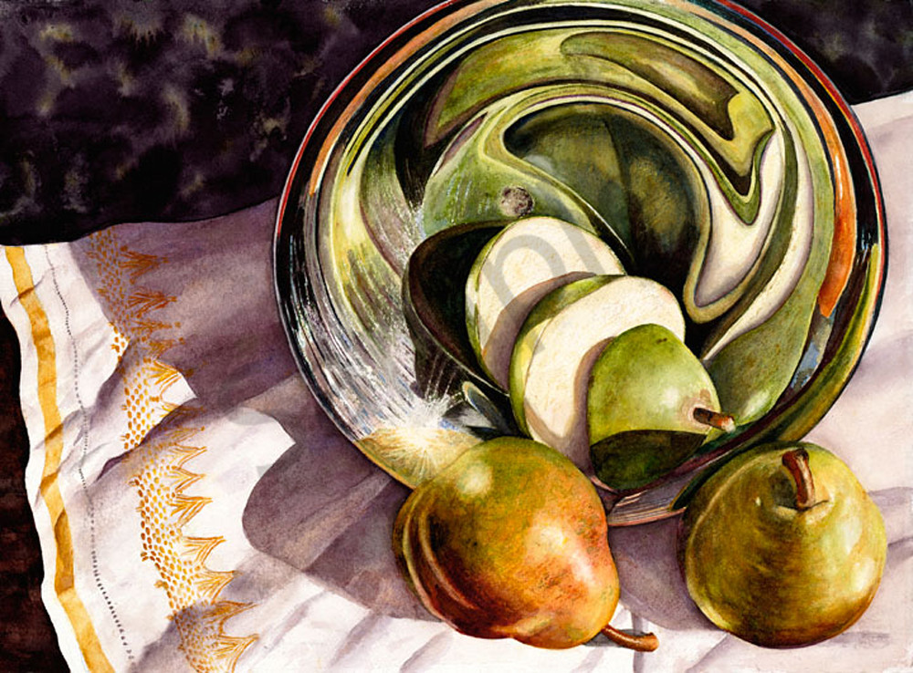 Pear Go Round 2 Art | Digital Arts Studio / Fine Art Marketplace