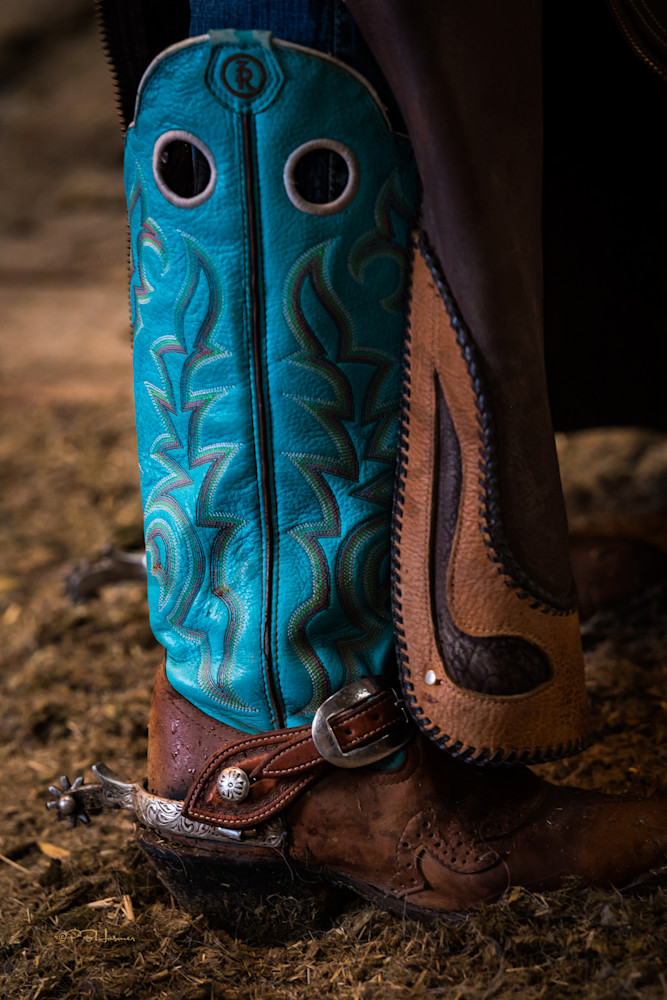 Turquoise Boot