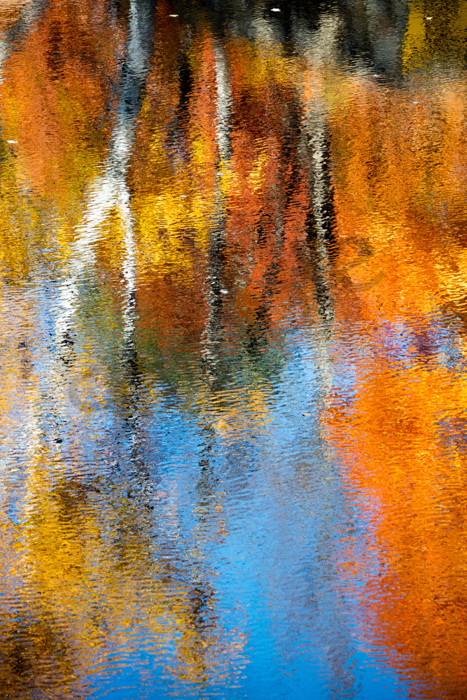 Fall Foliage Reflection | Robbie George Photography