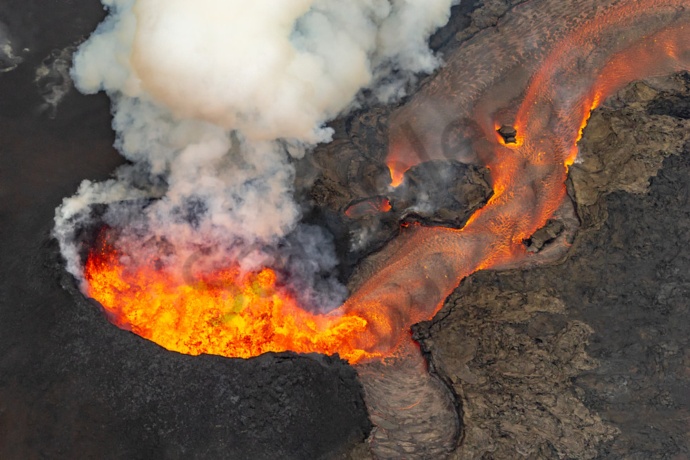 Hawaii Lava Photography | Heart of Fissure Eight by Peter Tang