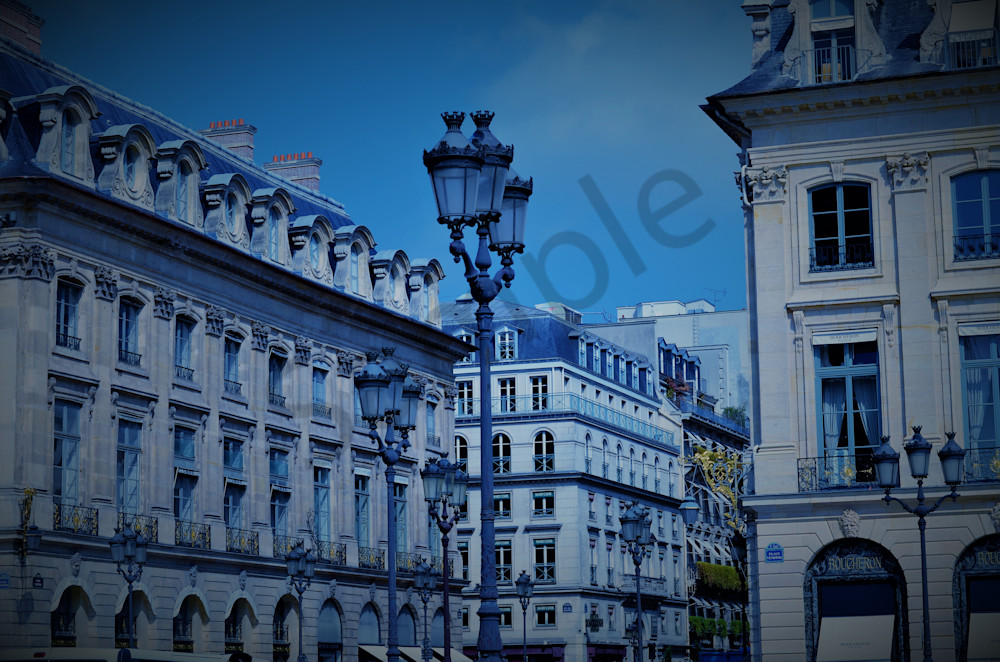 Blue Paris Art | ARTHOUSEarts