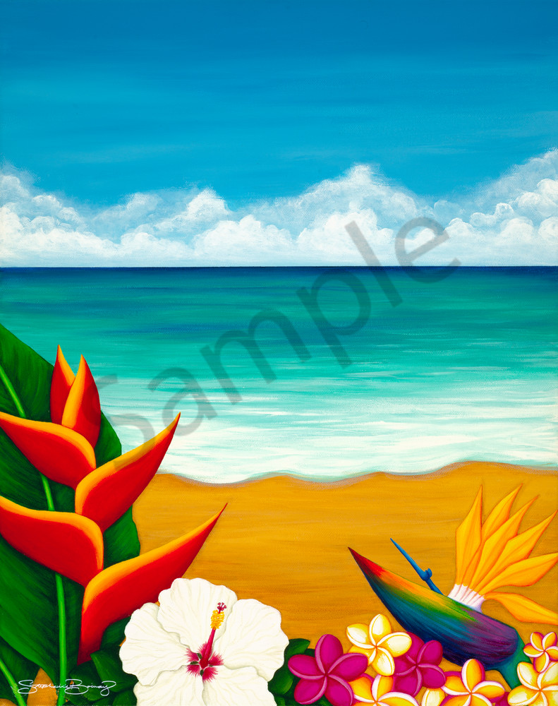 Hawaii Art | Tropical Dream by Stephanie Boinay