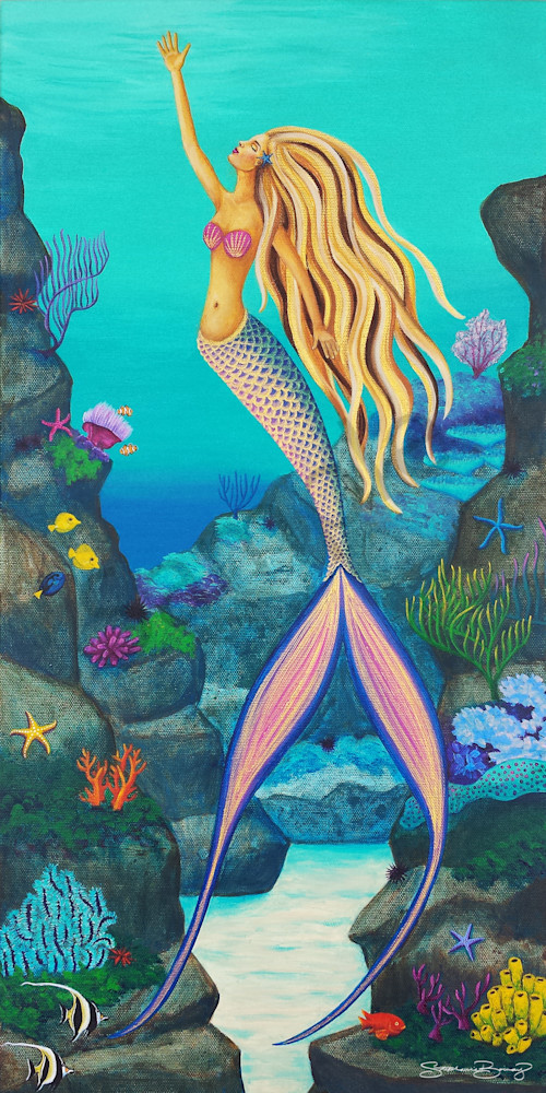 Hawaii Art | Mermaid Reef by Stephanie Boinay