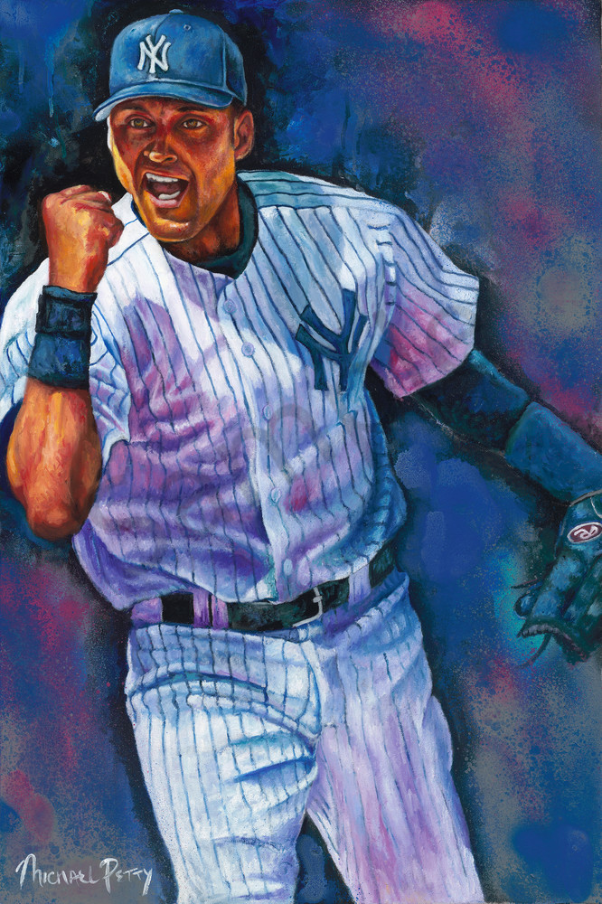 Derek Jeter Retired Number 2 Wall Art OR Any NY Yankee 