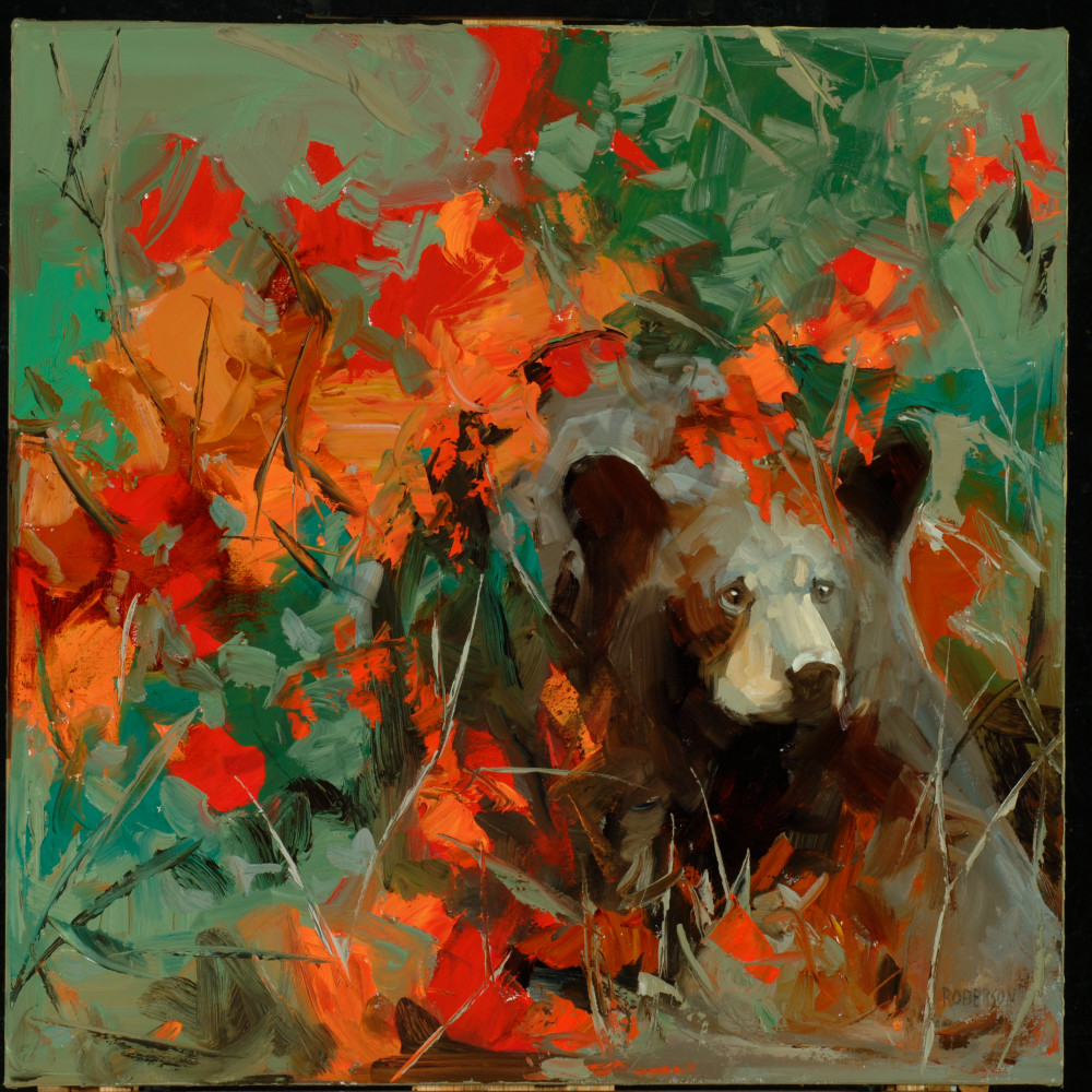 Autumn Bear Art | Mary Roberson