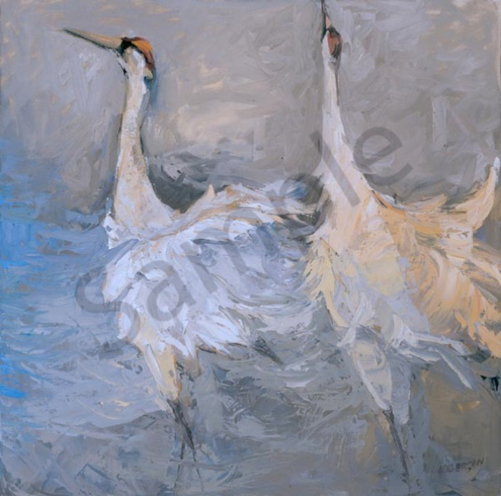 Ballet Cranes Art | Mary Roberson