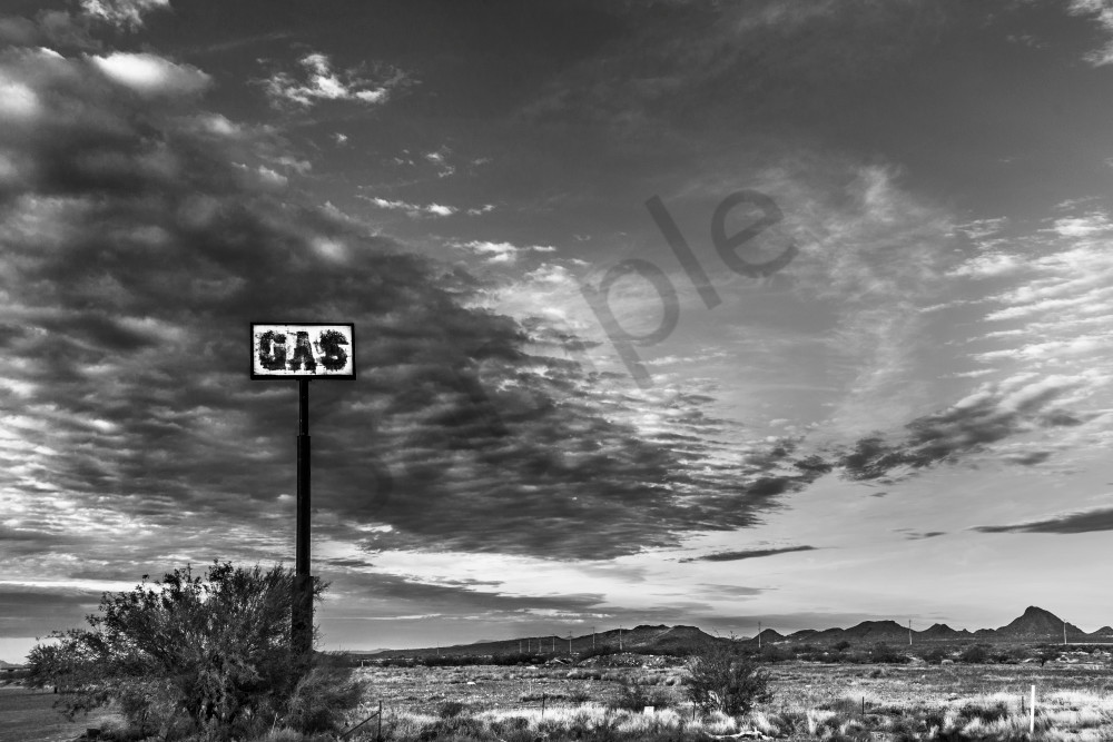 Gas Sign Arizona  Sky Art | seelikeshane