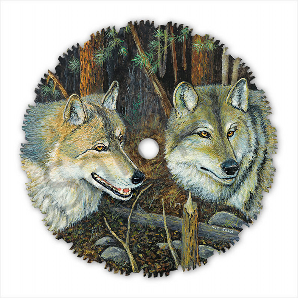 "Night Wolves" fine art print by Sue Zabel.