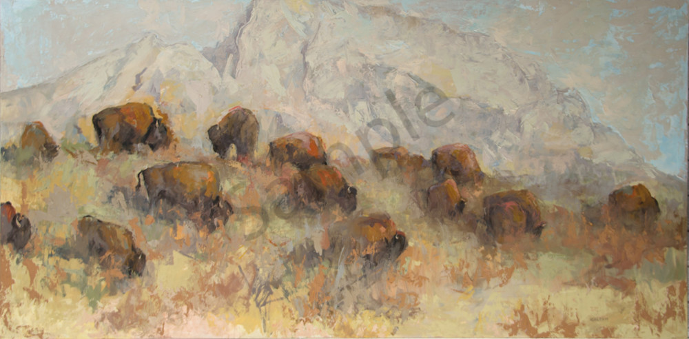 A View Of The Tetons From Antelope Flats  Art | Mary Roberson