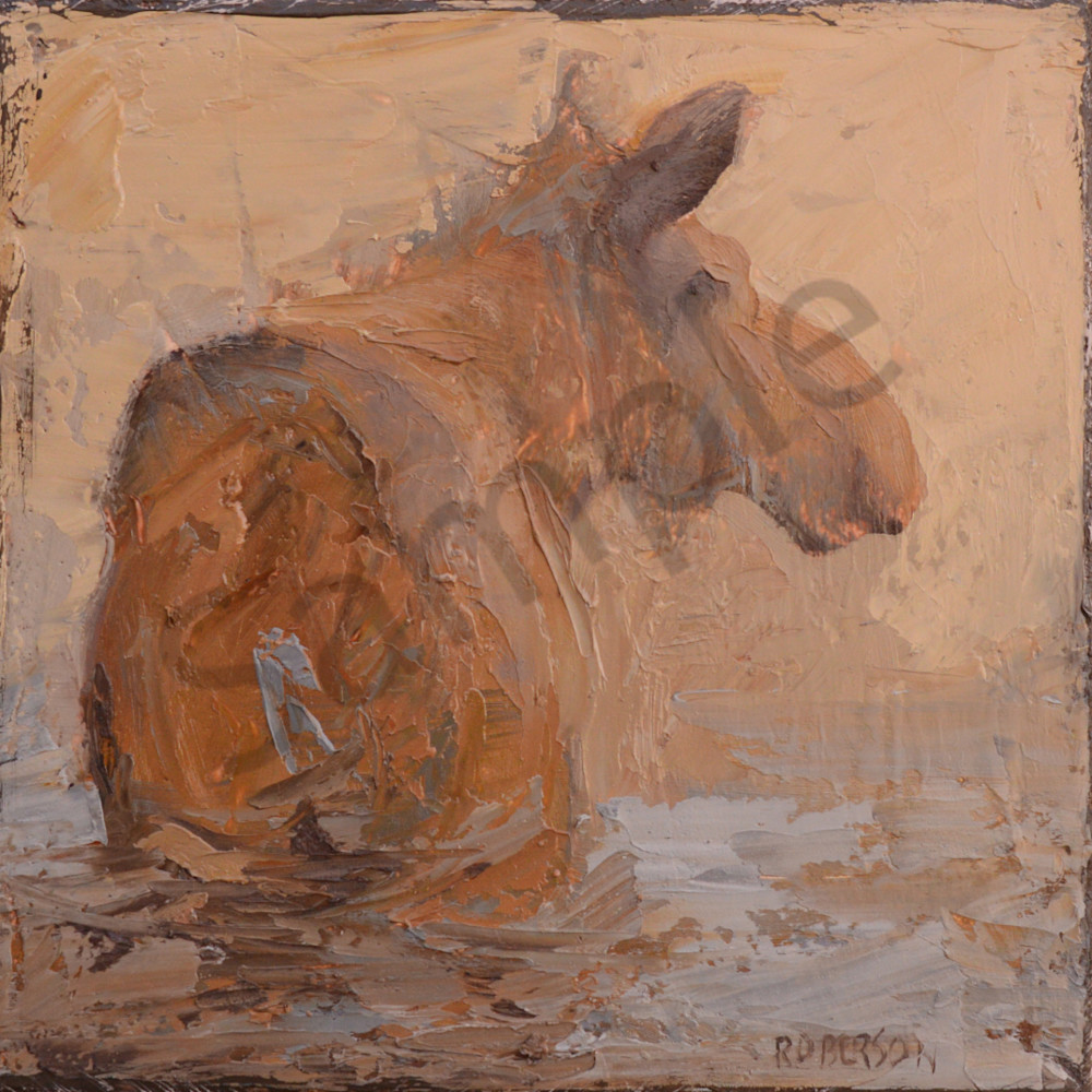 Moose0188 Art | Mary Roberson