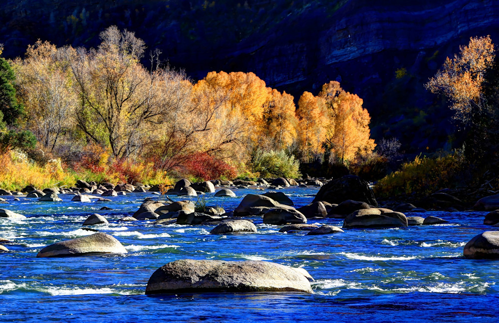 Animas River in Durango, Colorado-shop art/masonandmasonimages.com