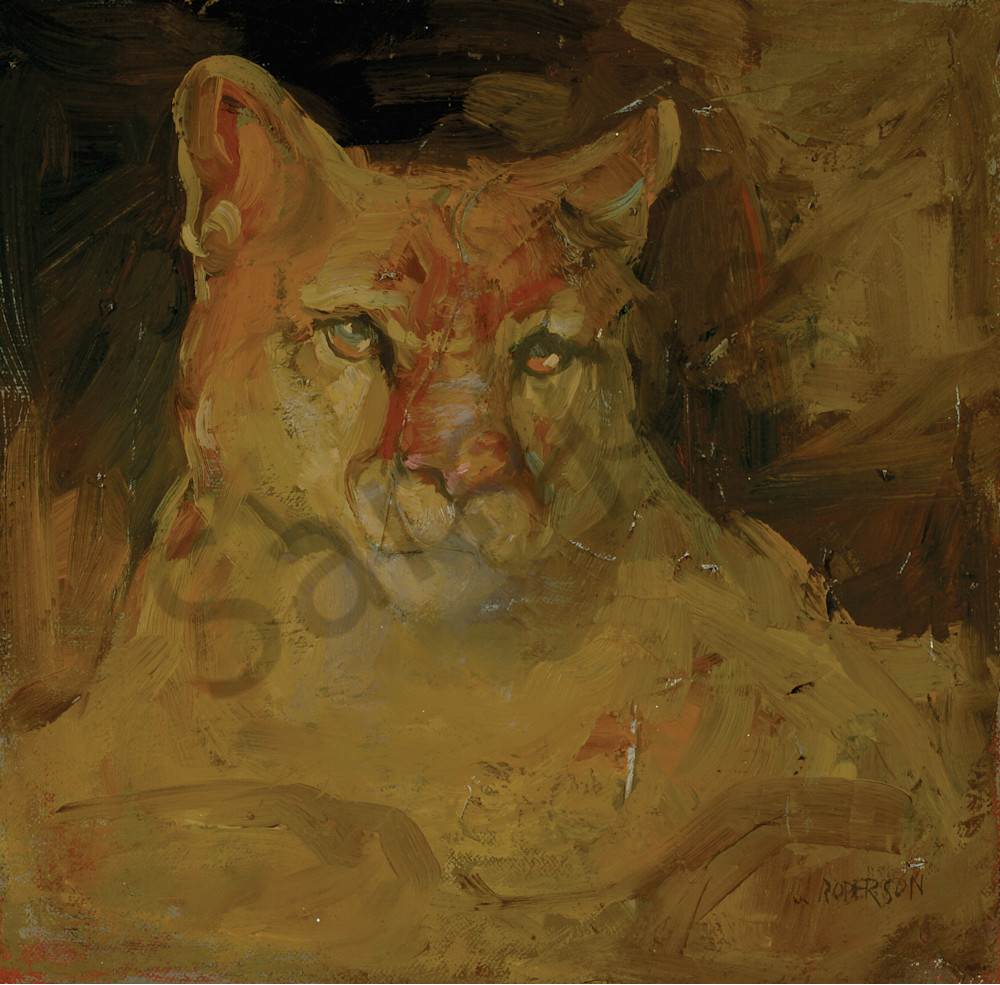 Cougar Art | Mary Roberson