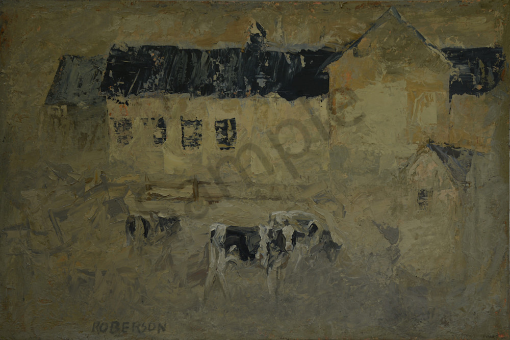 Yup The Ranch Is Mine 32x48 Art | Mary Roberson