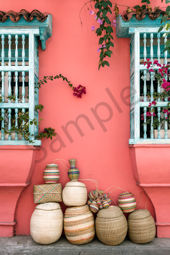 Baskets And Windows Photography Art | Images by Louis Cantillo