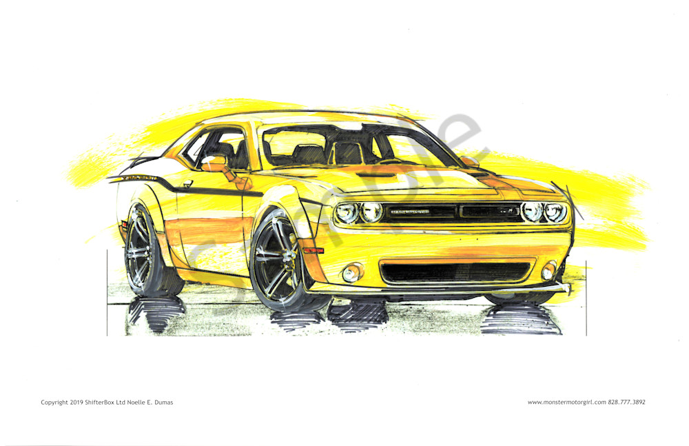 Challenger Stinger in Yellow