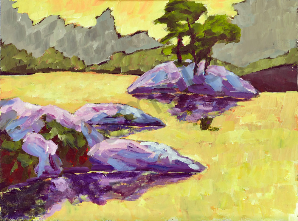 Yellow Sky, Yellow Water Art | Keith Thirgood