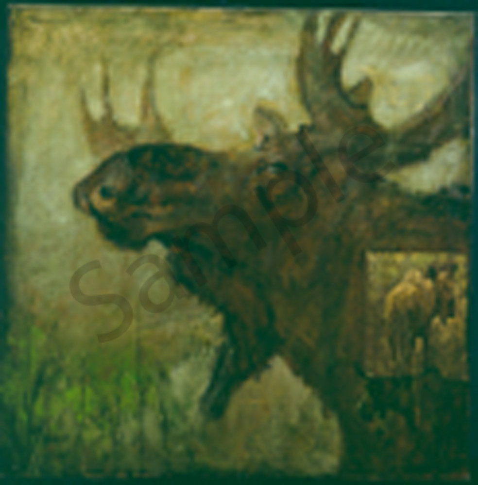 If I Had My Own Moose Art | Mary Roberson