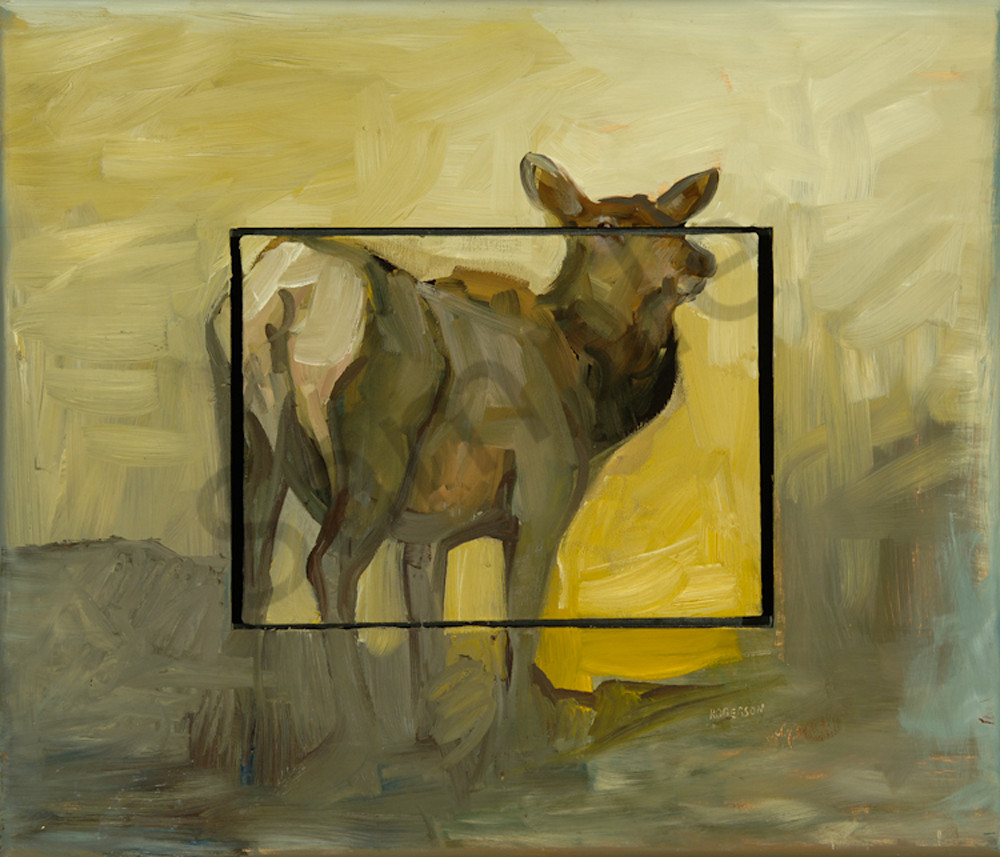 One Eye On The Bull Art | Mary Roberson