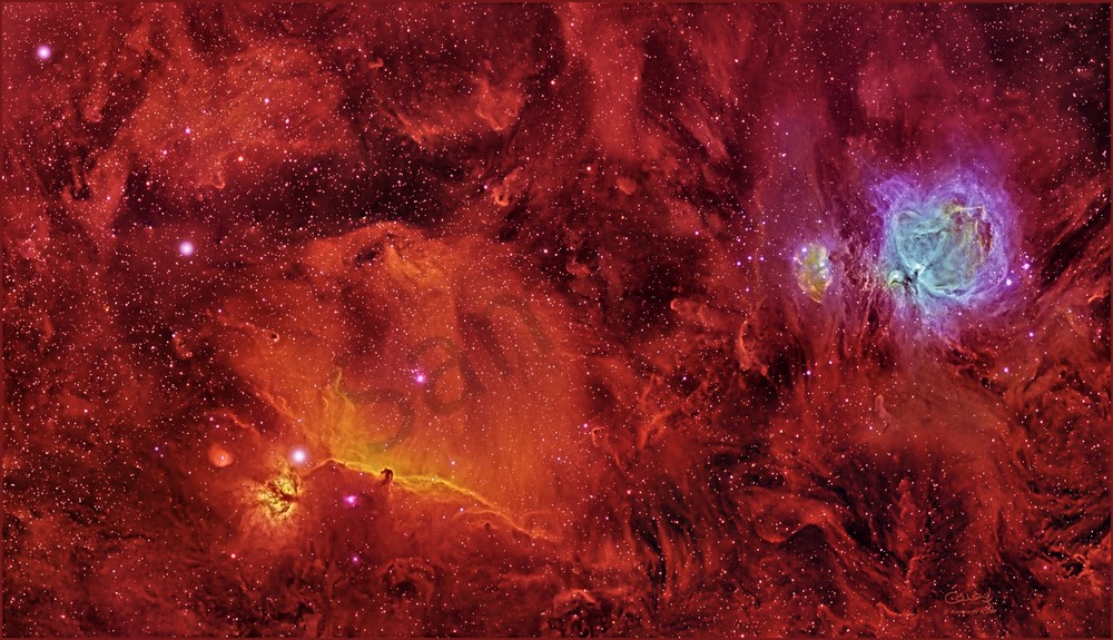 Orion Spacescape Art | Dark Sky Images