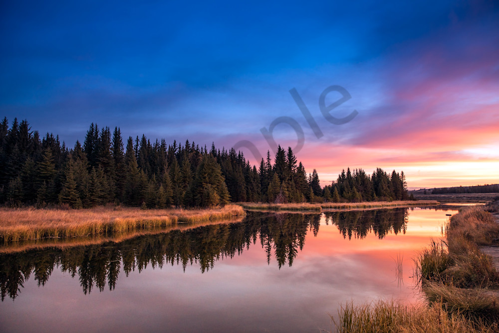 A new sunrise at Grand Teton National Park.