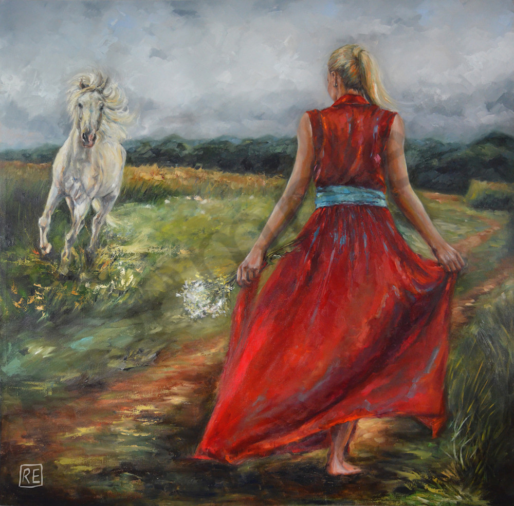 "Walking In Righteousness" by South African Artist Ronel Eksteen | Prophetics Gallery