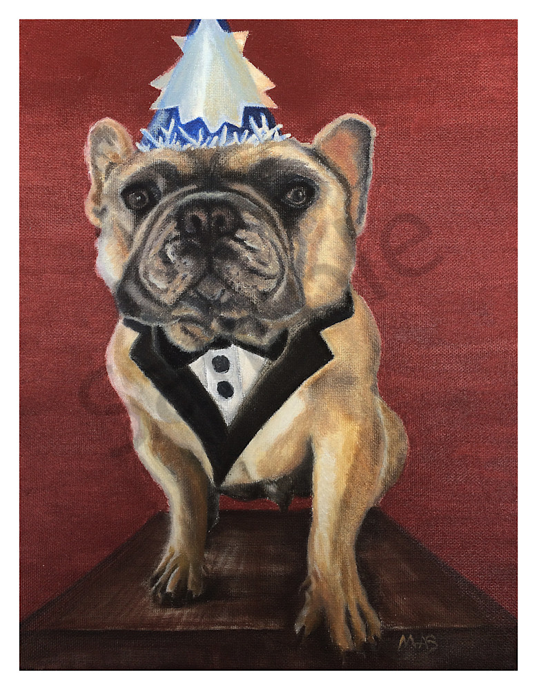 Gerry Frenchie For Digital Print 8.5 X 11 On 120 Pound Coated Cover Stock Art | Marie Stephens Art