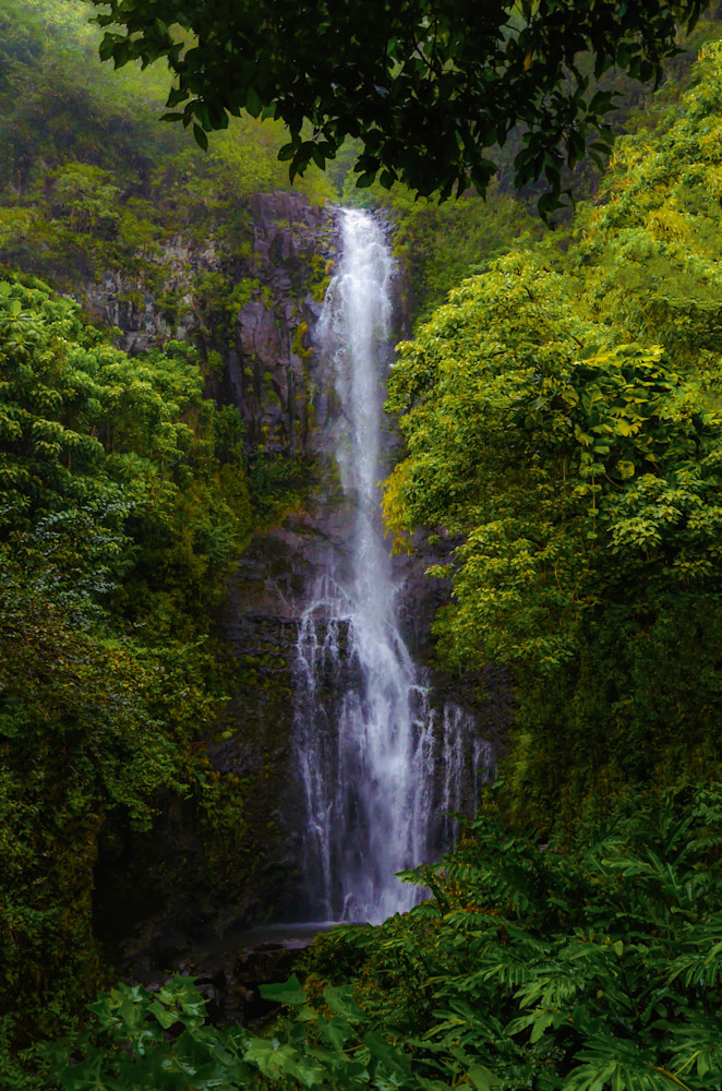 This Waterfall In Maui Hawaii Is Called Paihi Falls It Is Found On The Road To
