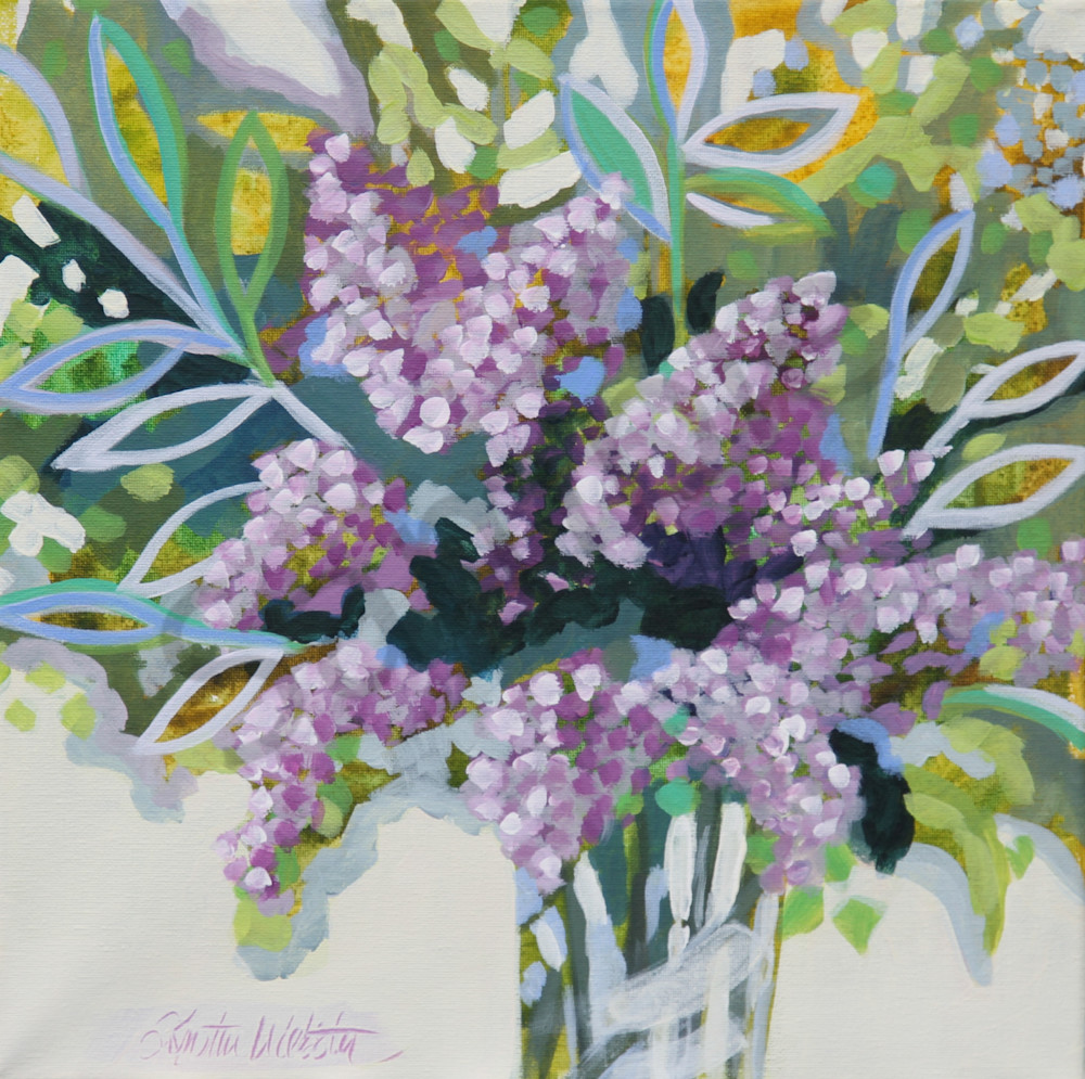 Lavender Whispers Art | Kristin Webster Art Studio