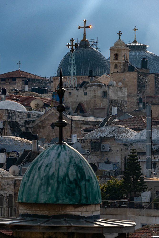 Christian domes of Jerusalem