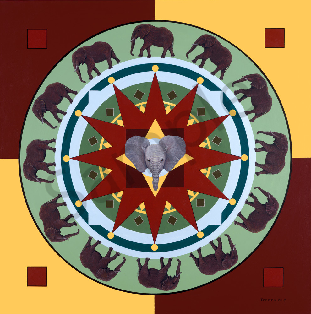 trozzo-Elephant-Mandala