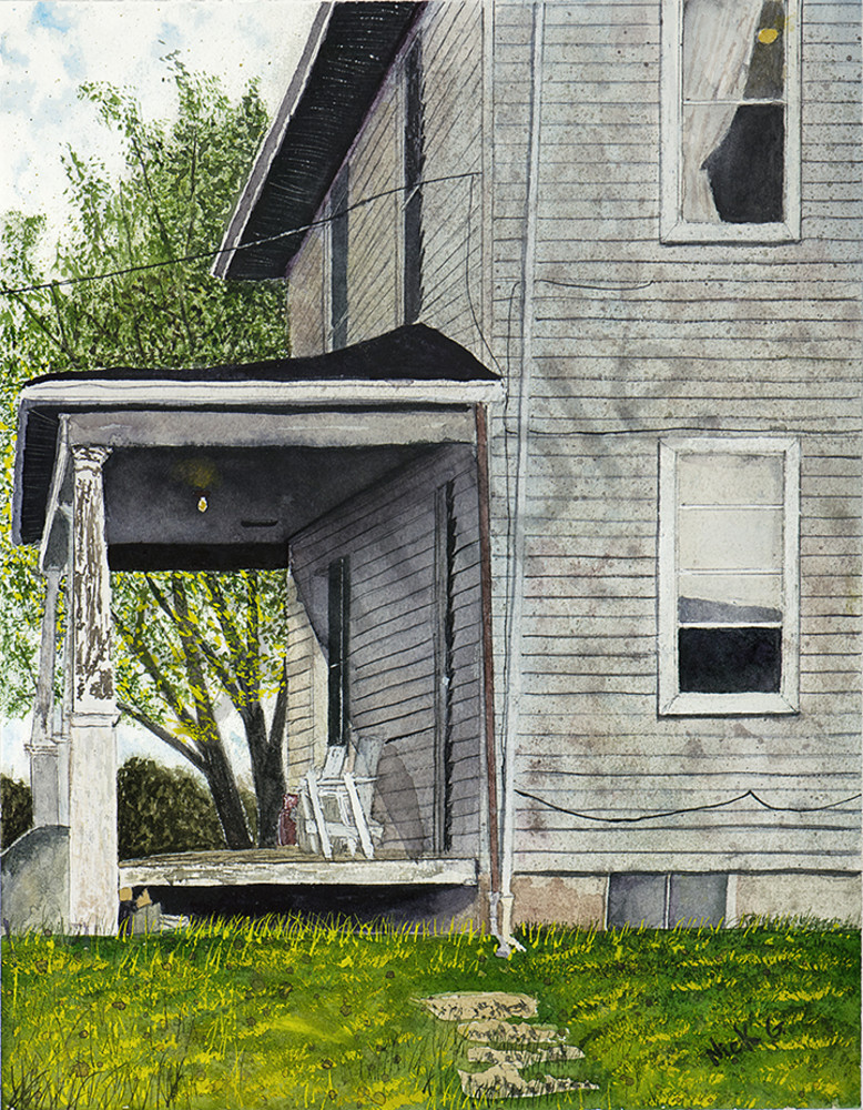 Front Porch View Art | Cincy Artwork