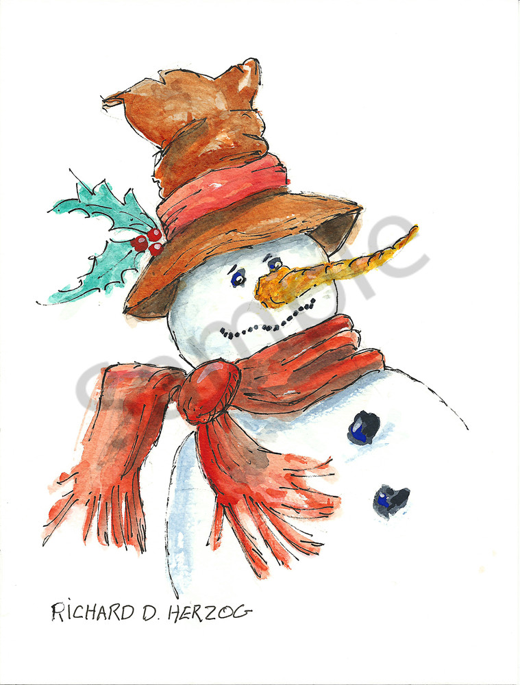 Snowman 3 Art | Cincy Artwork