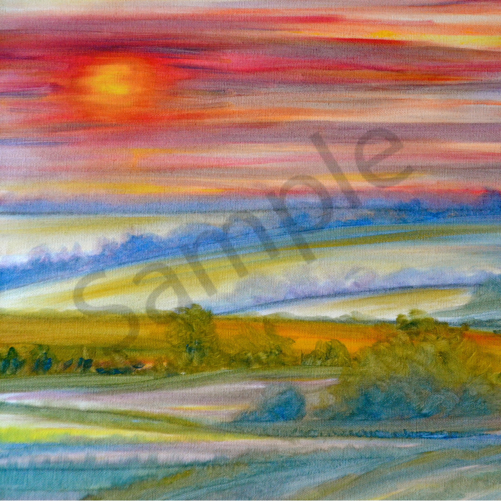 Iowa Landscape Paintings and Fine Art Prints by Marie Stephens Art