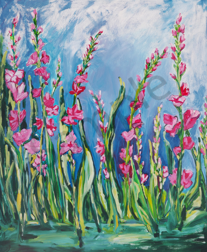 Gladiolus Ii Art | Karla Roberson Man