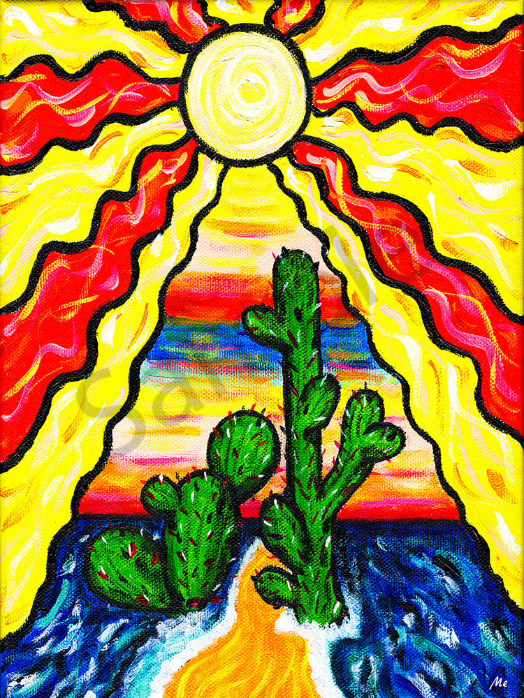 Cacti Art | Color In Happy