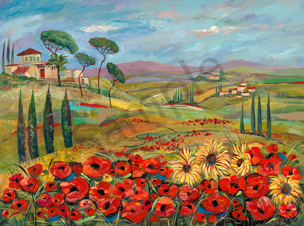 Tuscan Countryside/Open Edition Art | KenarovART Inc