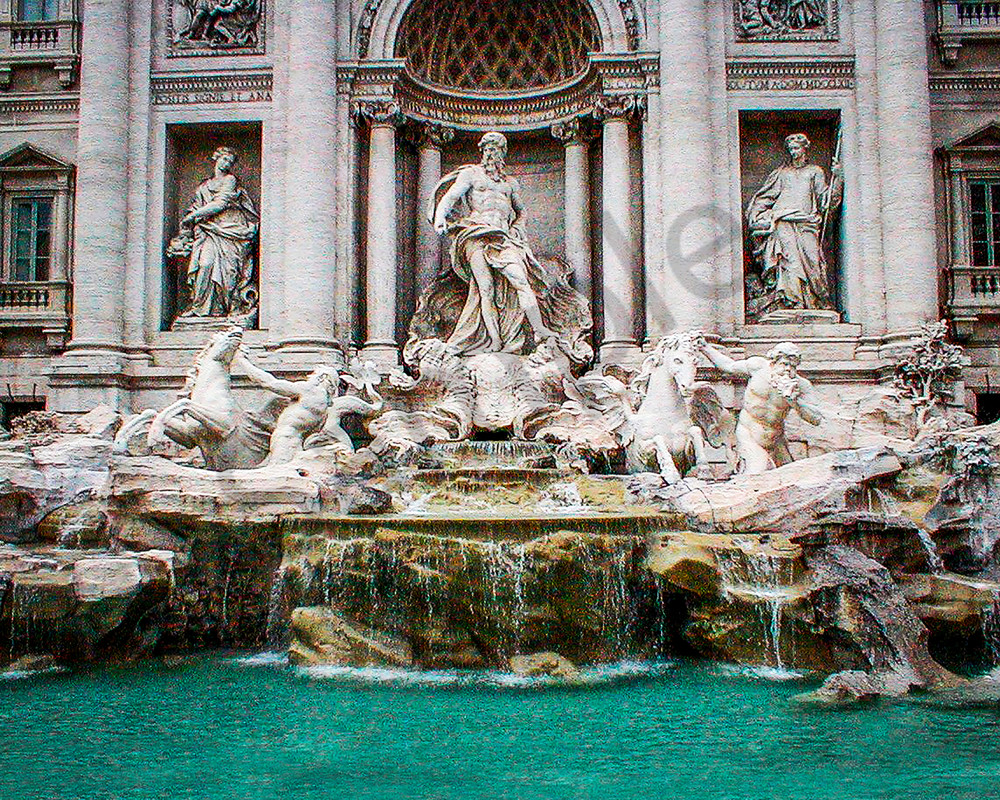 Trevi Fountain Photography Art | It's Your World - Enjoy!