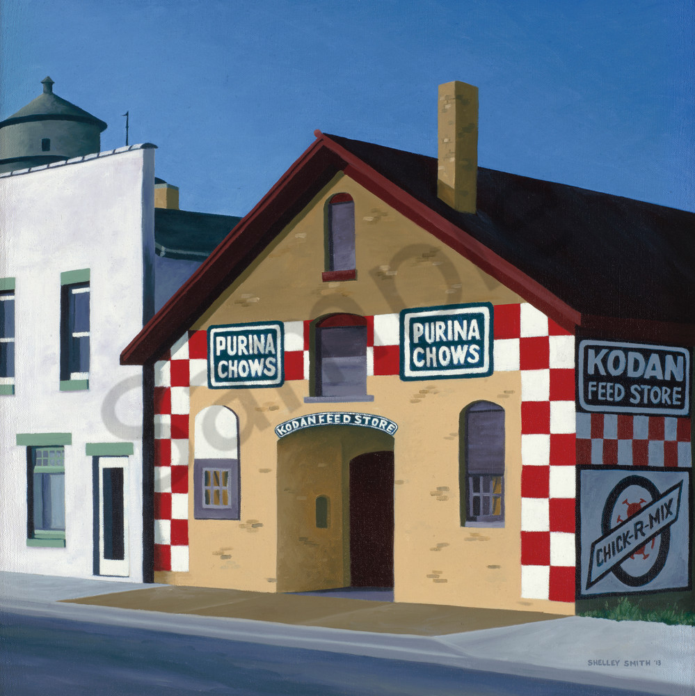 Feed Store Sunlight | Fine Art Print | Checkerboard Feed Store Sunlight | Fine Art Print | Checkerboard
