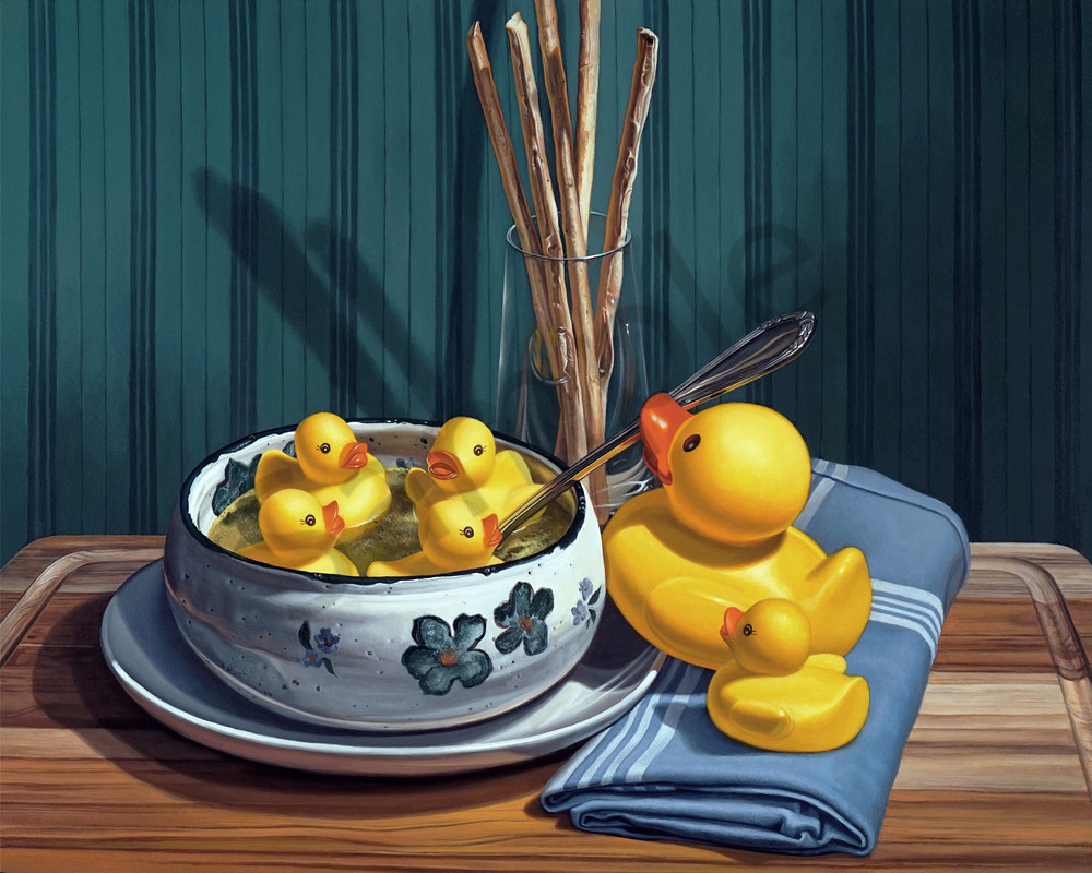 "Duck Soup" print by Kevin Grass