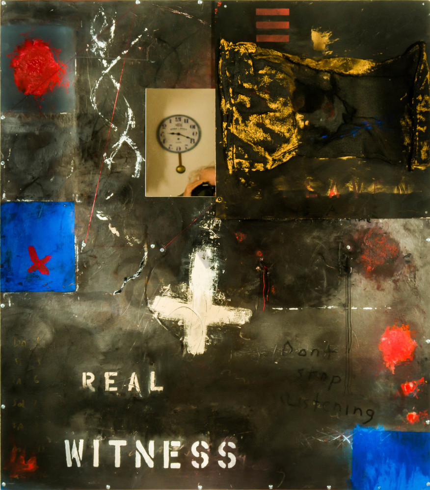 Real Witness Mm On Aluminum 54x48 Art | Adam Shaw Gallery