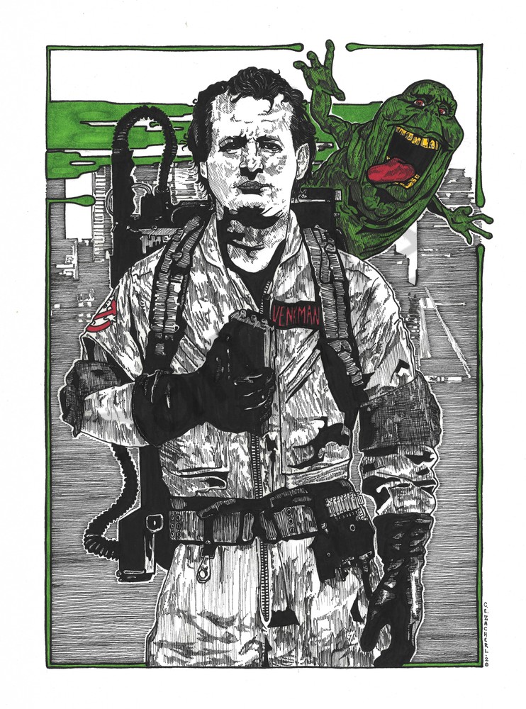 Peter Venkman of the Ghostbusters
