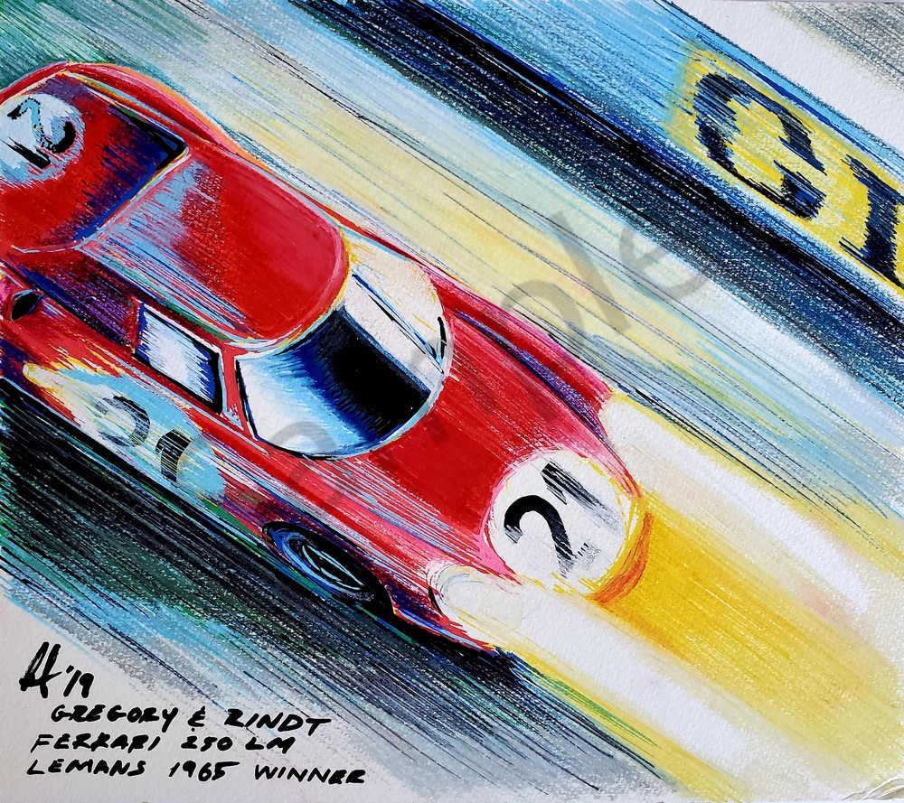 Le Mans 1965 Art | Motorart 27